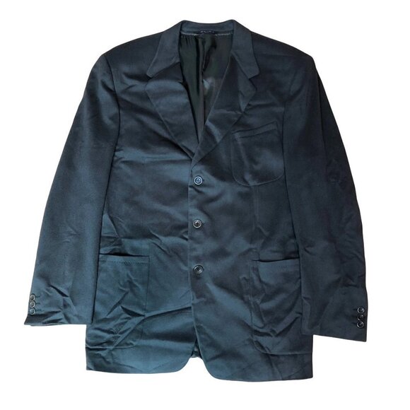 Canali Blazer Green Wool 3 Button 54 L - Picture 1 of 7